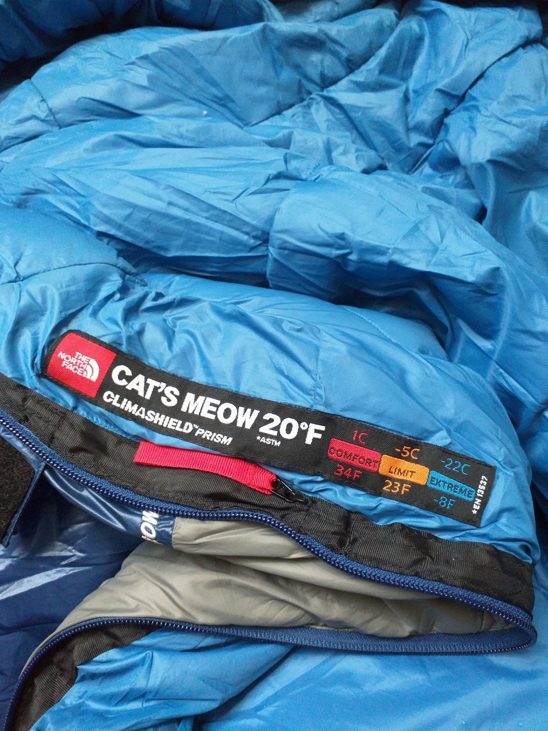 tnf cat's meow sleeping bag