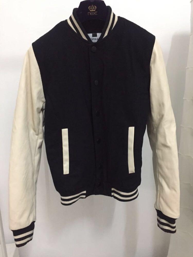 Topman outlet varsity jacket