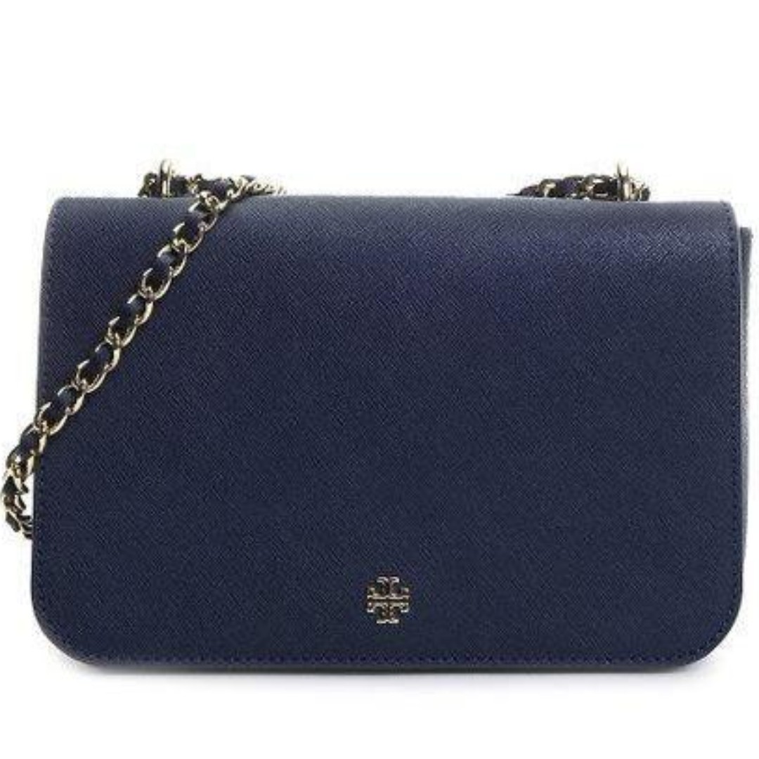 tory burch navy bag