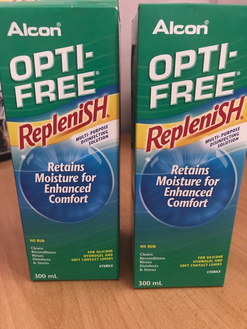 [Urgent] OptiFree contact lens solution, Beauty & Personal Care, Face
