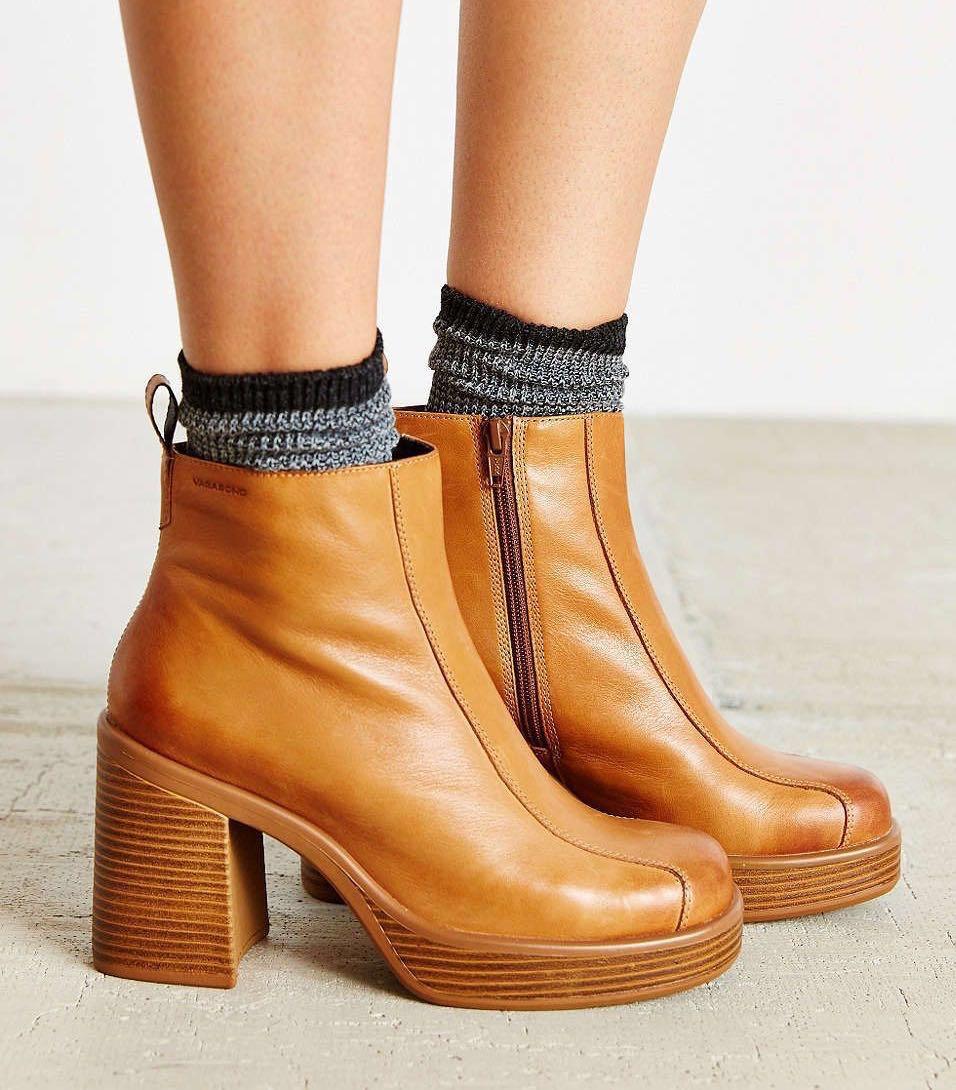 chunky platform boots