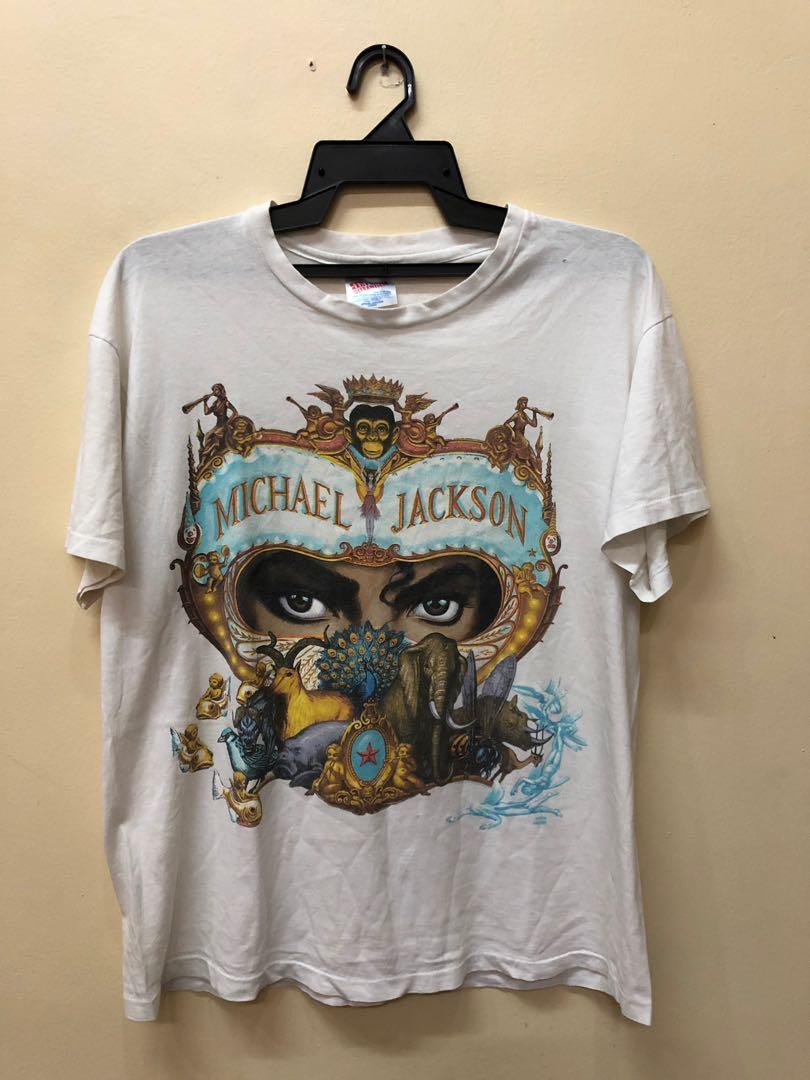 Michael jackson dangerous sales tour t shirt