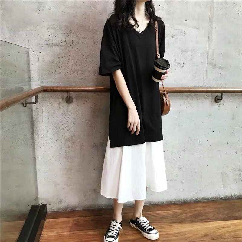 slimming black dress