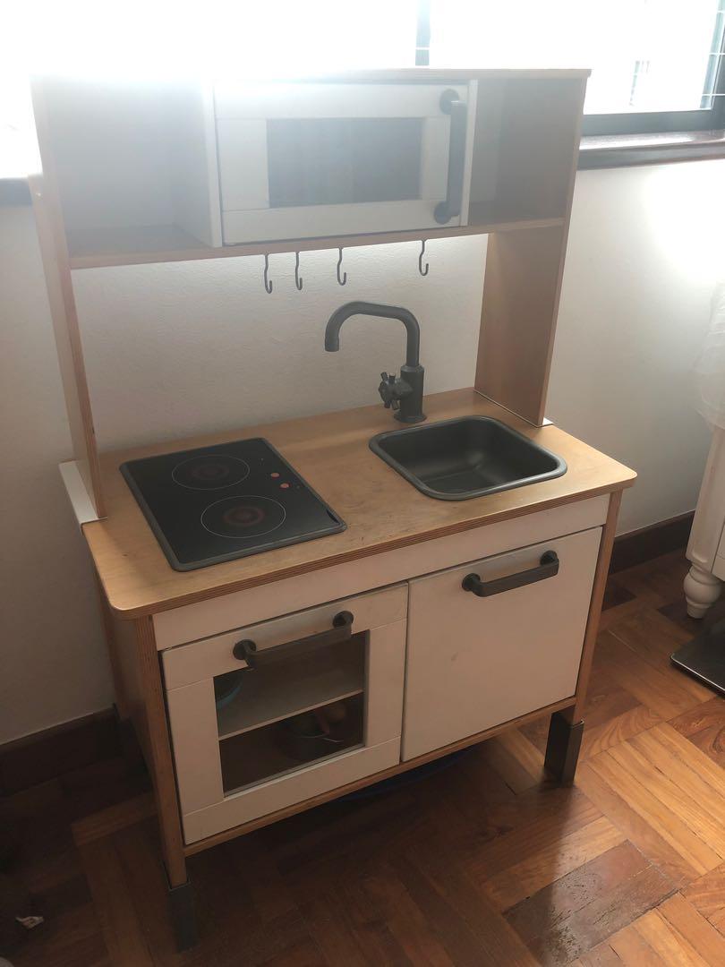 Wooden Toy Kitchen With Accessories Babies Kids Toys Walkers On Carousell