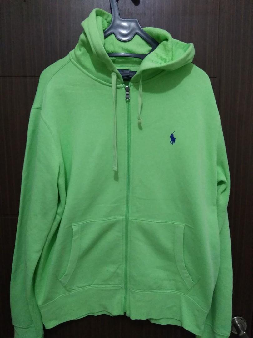 Zip hoodie polo ralph lauren Fesyen Pria Pakaian Baju Luaran