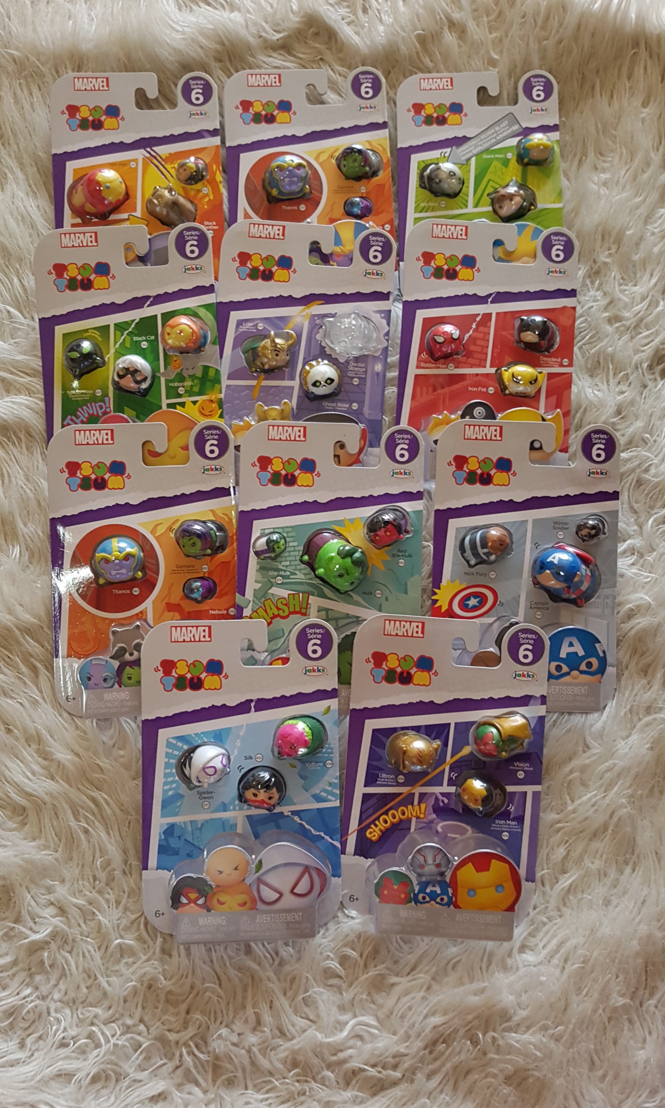 3 Pcs Marvel Tsum Tsum Babies Kids Toys Walkers On Carousell