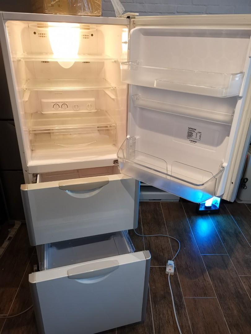 日立雪櫃Hitachi Refrigerator R-26NVH, 家庭電器, 廚房電器, 雪櫃及