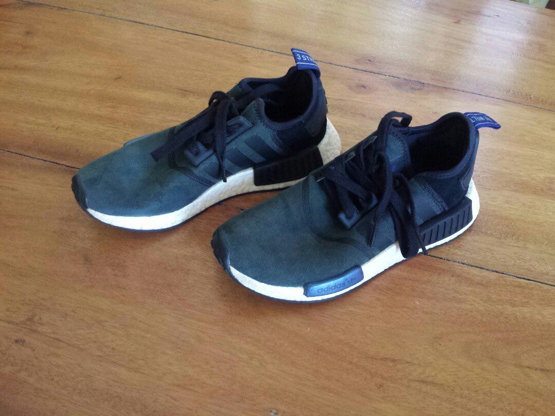 nmd blue suede
