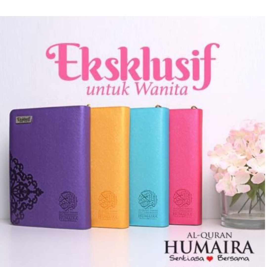 Al Quran Humaira Eksklusif Wanita Without Tagging A5 Size Books Stationery Non Fiction On Carousell