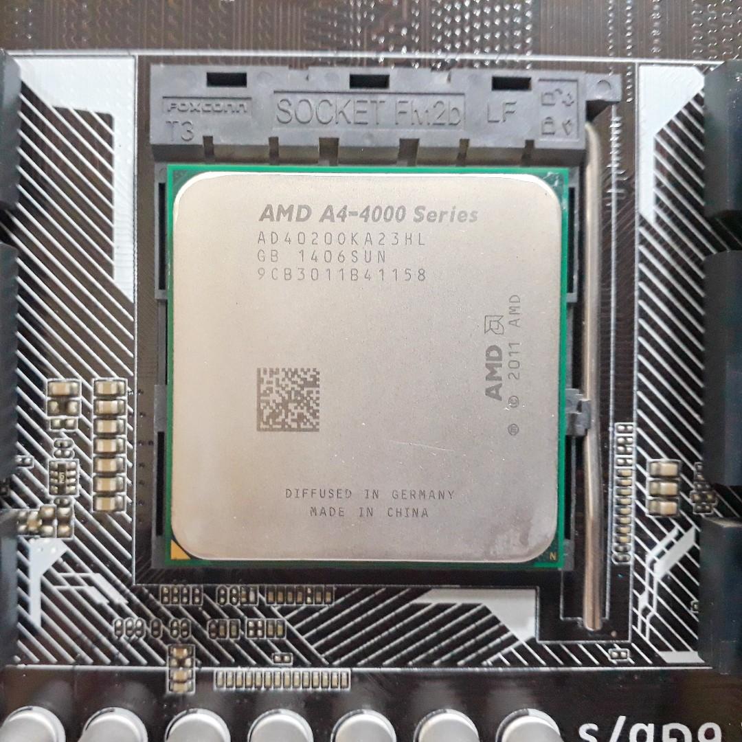 AMD A4 4020 3.20GHz with Radeon HD 7480D Processor