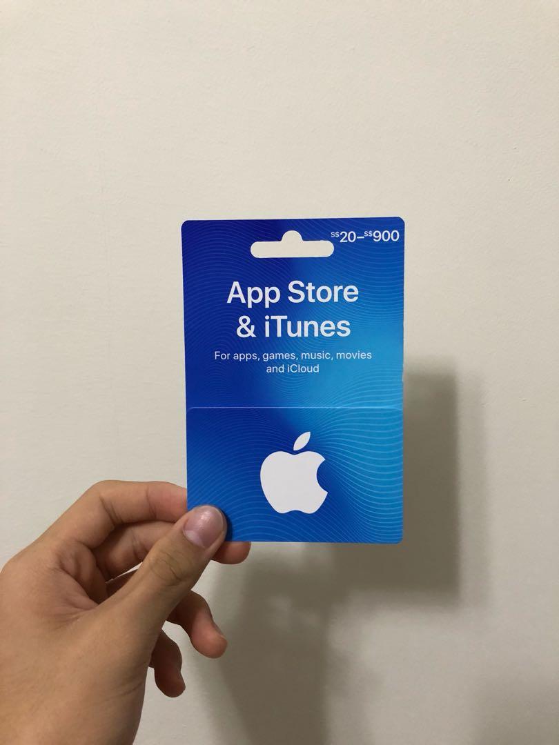 App store and iTunes gift card, Tickets & Vouchers, Vouchers ...