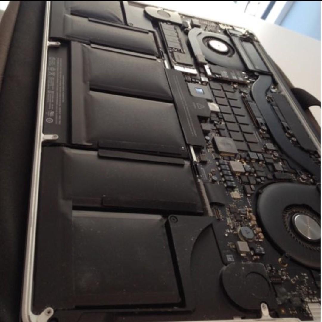 Apple Macbook Bloated Battery Replacement Electronics Computers Laptops On Carousell