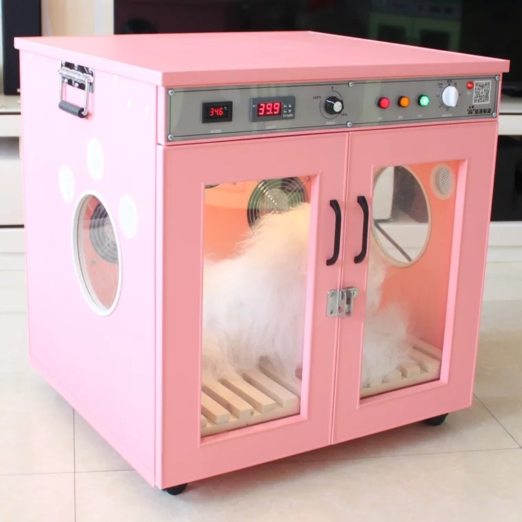 Automatic Pet Drying Box Dryer Large Space Water Blowing Machine