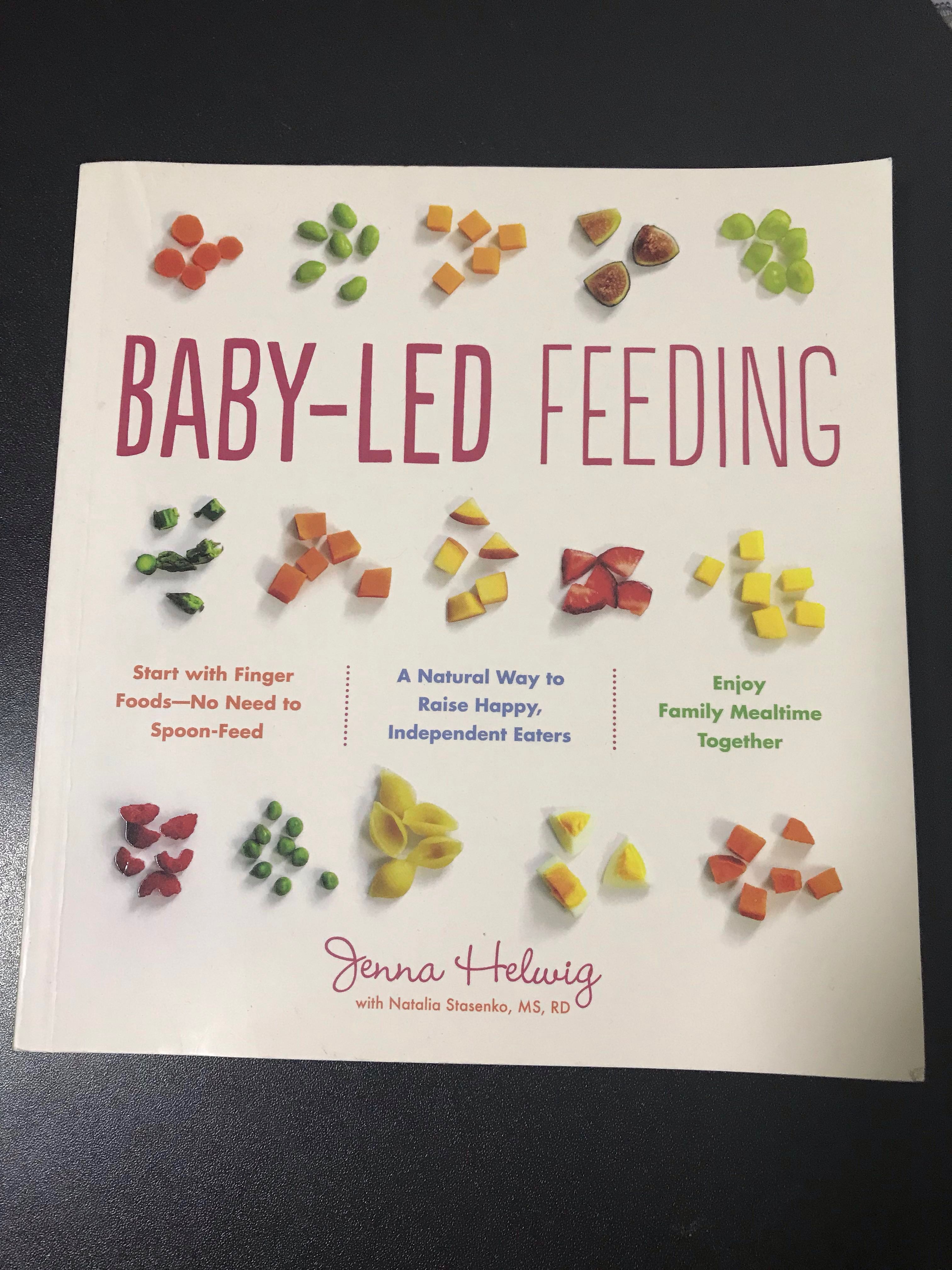 Baby led top feeding book