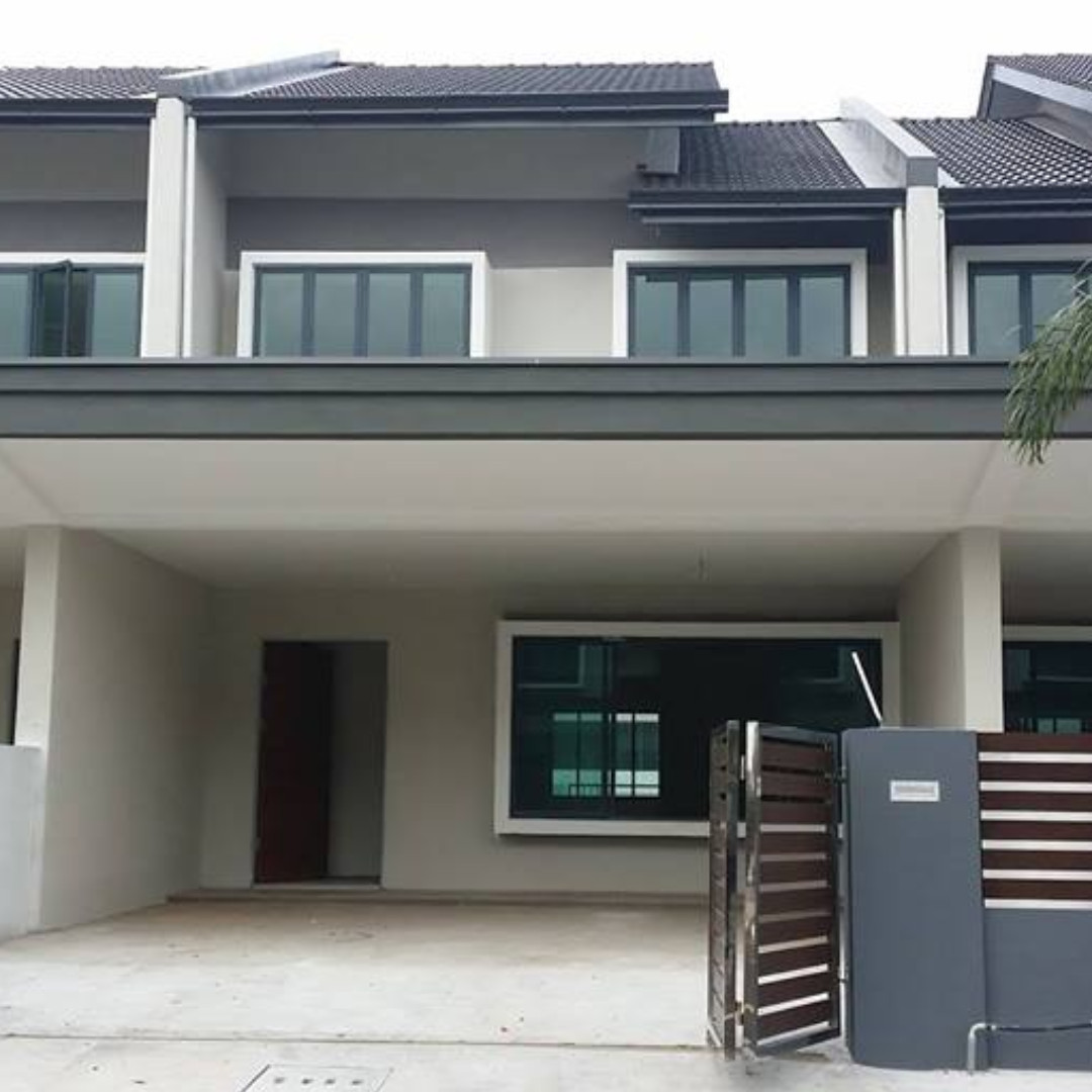 Bank Lelong Denai Alam Shah Alam Corner Lot Double Storey