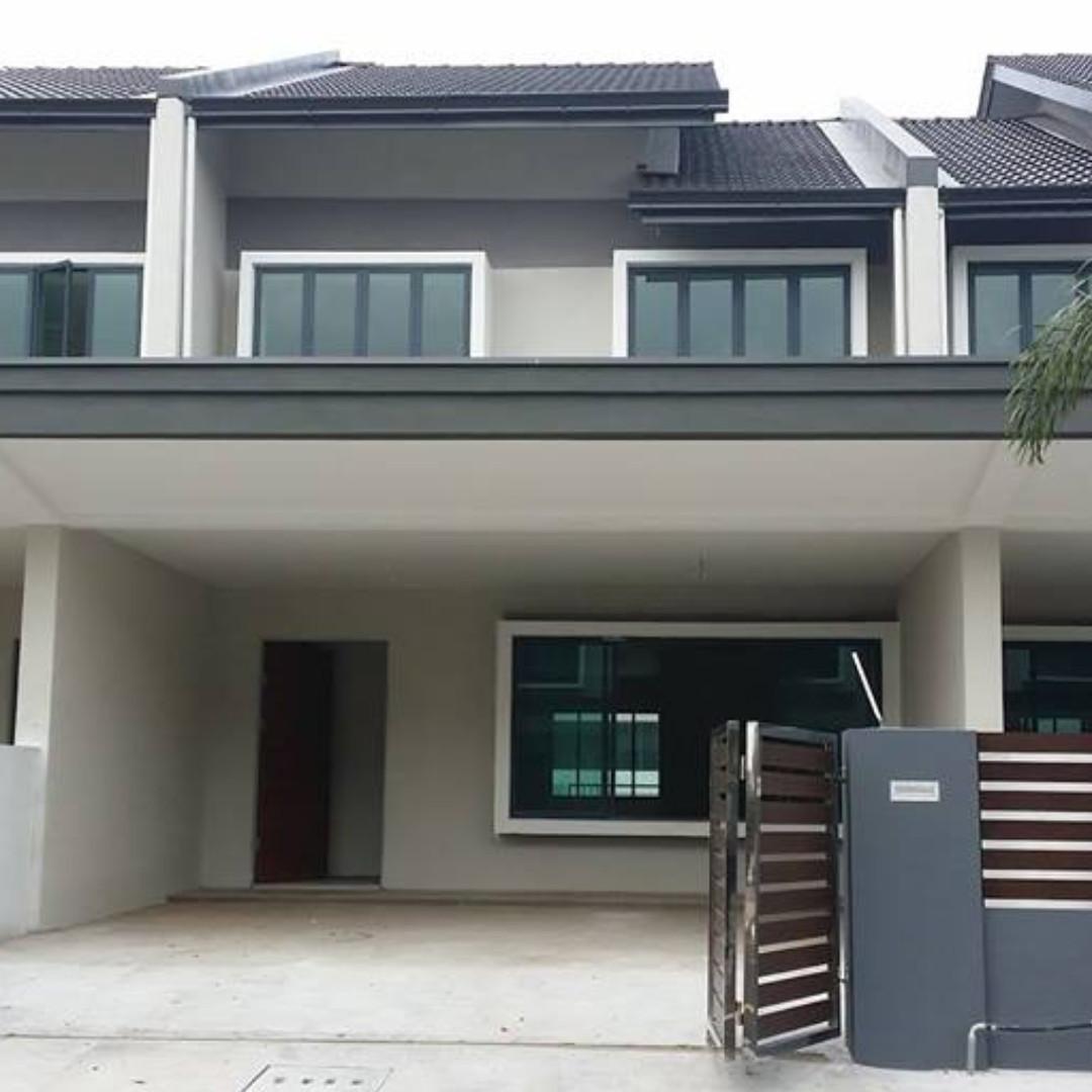 Bank Lelong Denai Alam Shah Alam Corner Lot Double Storey
