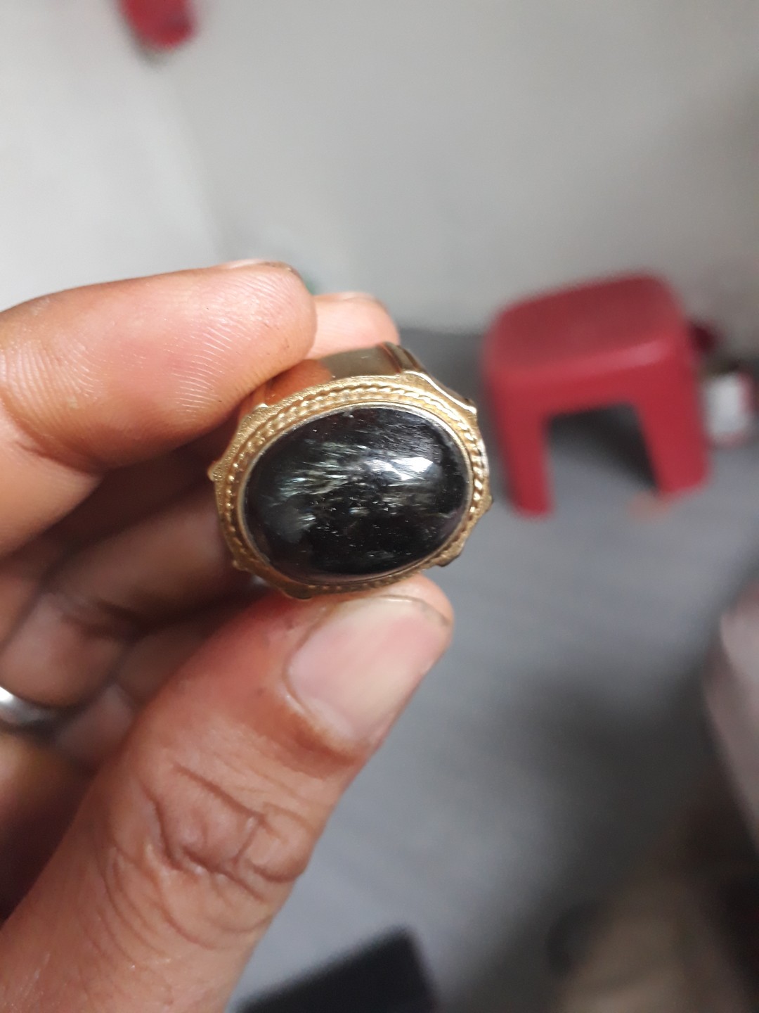 Batu akik bulu macan, Antiques, Vintage Collectibles on Carousell