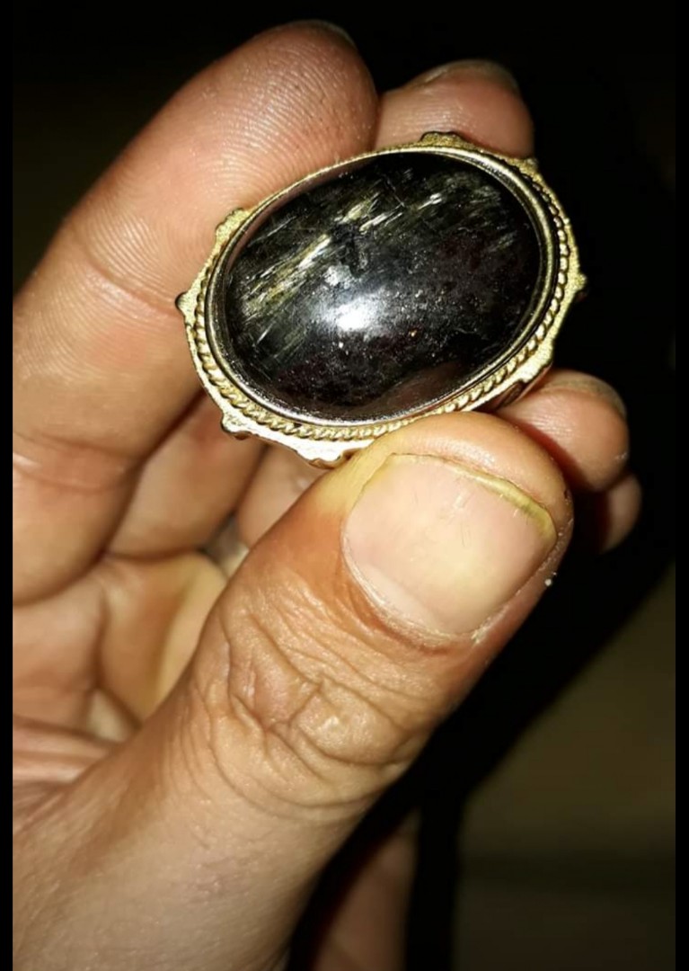 Batu Akik Bulu Macan Size Jumbo Antiques Vintage Collectibles On Carousell