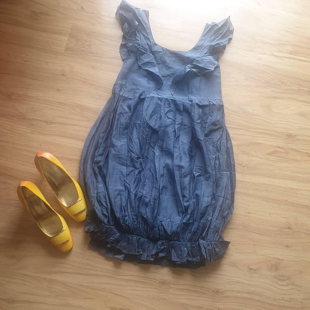 Blue KAREN WALKER Dauphine dress, Women's Fashion, Dresses & Sets