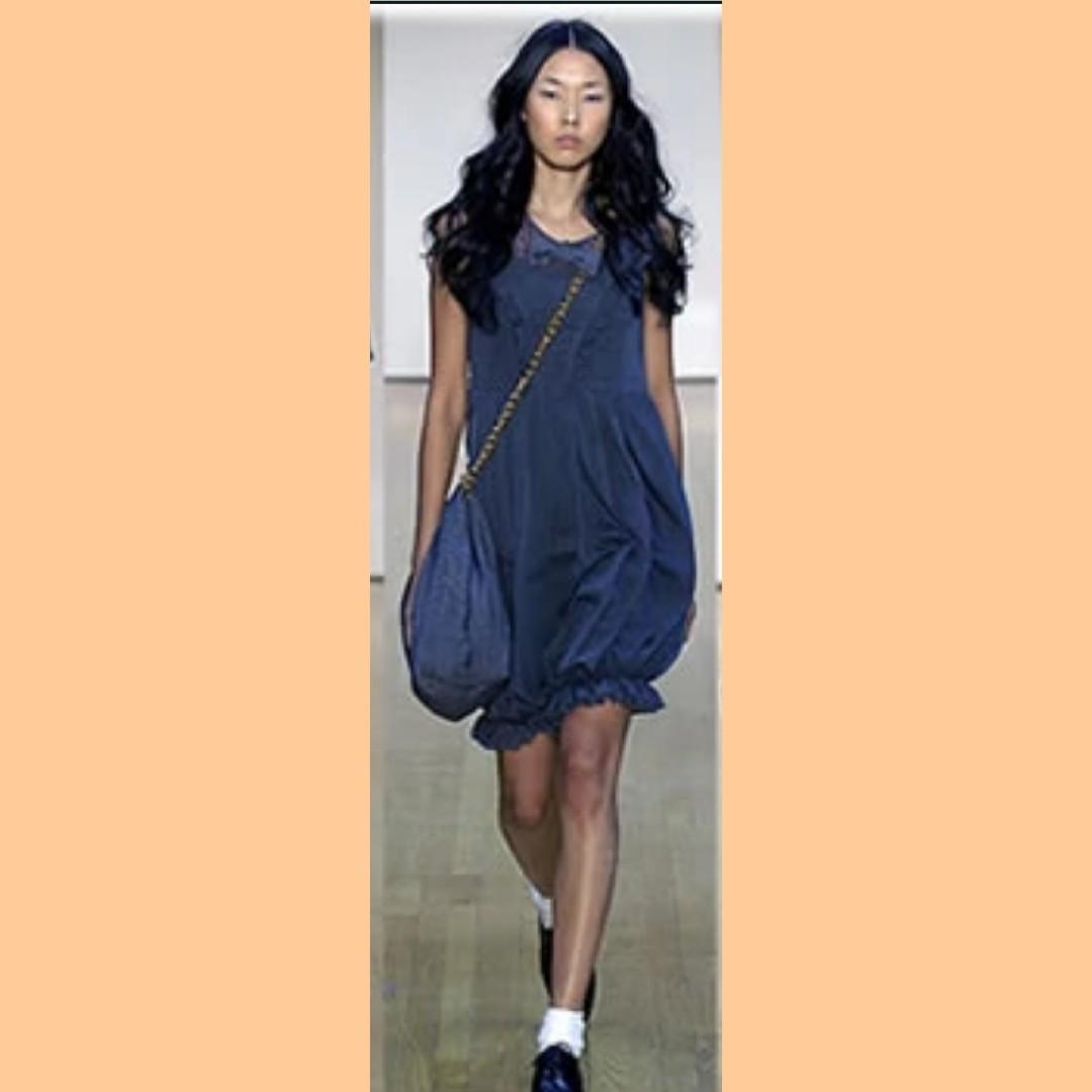 Blue KAREN WALKER Dauphine dress, Women's Fashion, Dresses & Sets