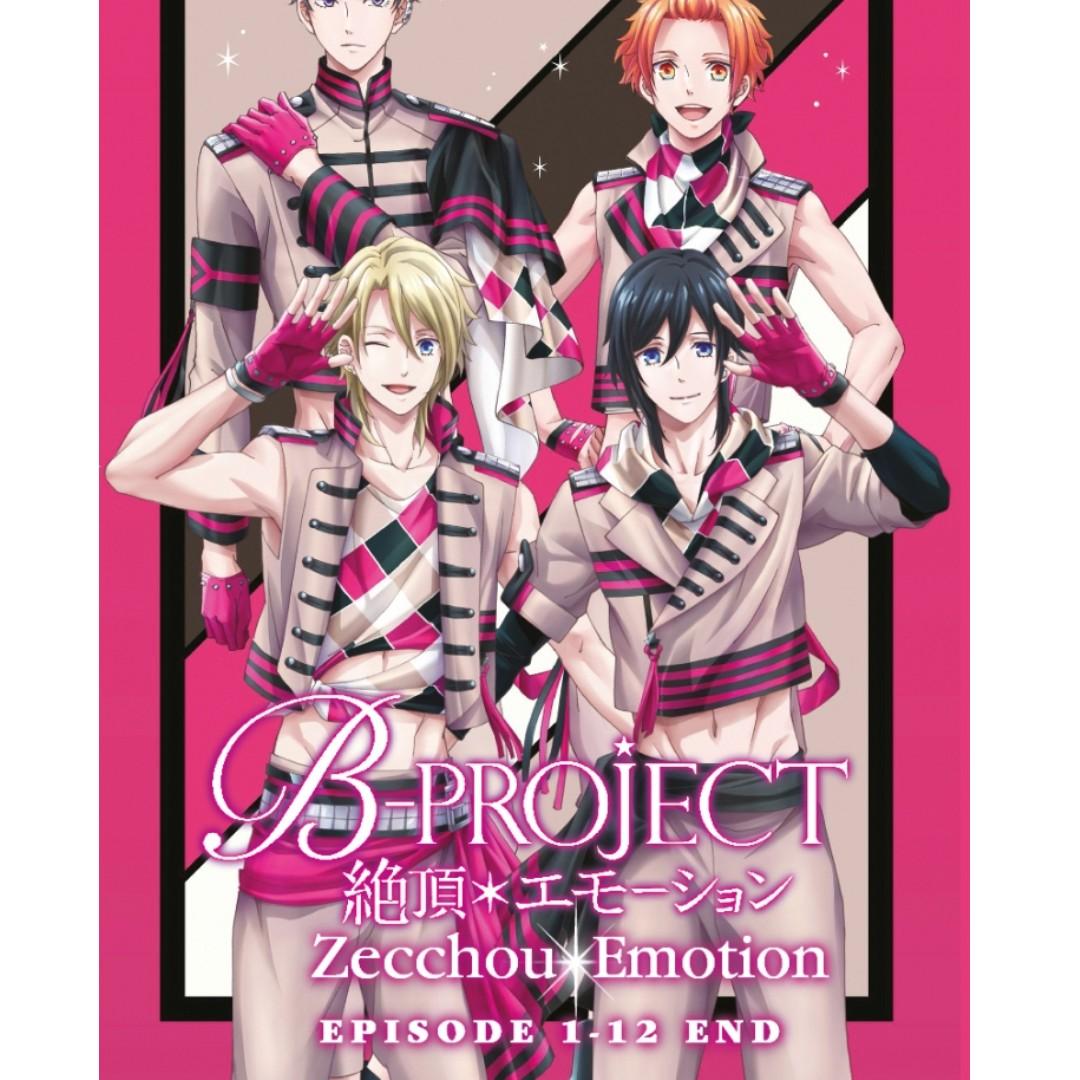 Wallpaper B Project Zecchou Emotion Ep 1 12 End Anime Dvd Music Media For Android Free
