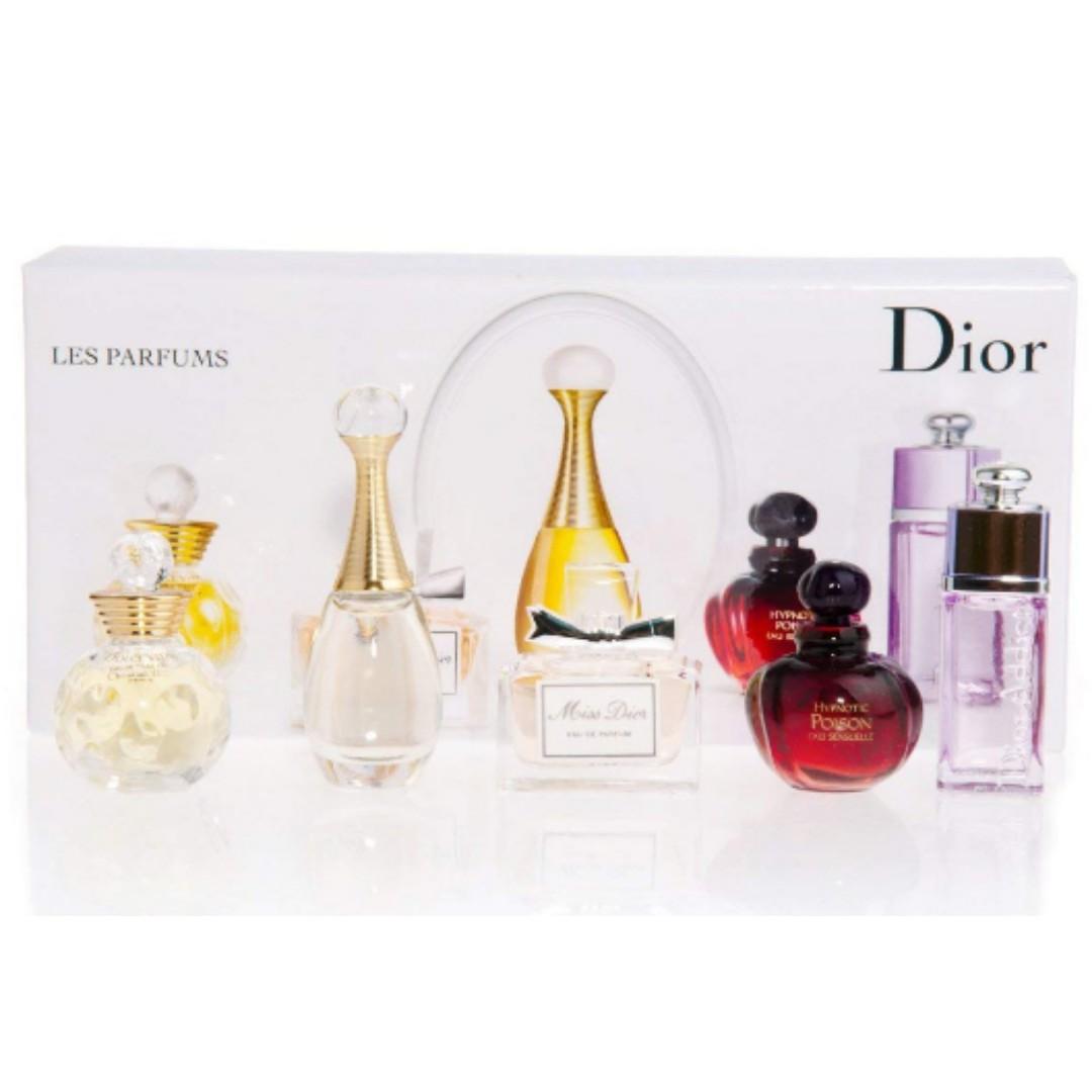 Christian dior miniature hot sale perfume gift sets