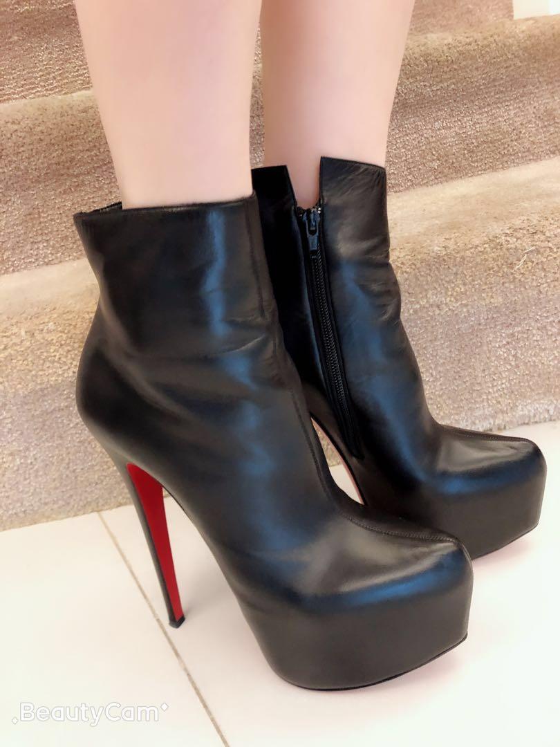 Christian Louboutin Calfskin Daf Booty 
