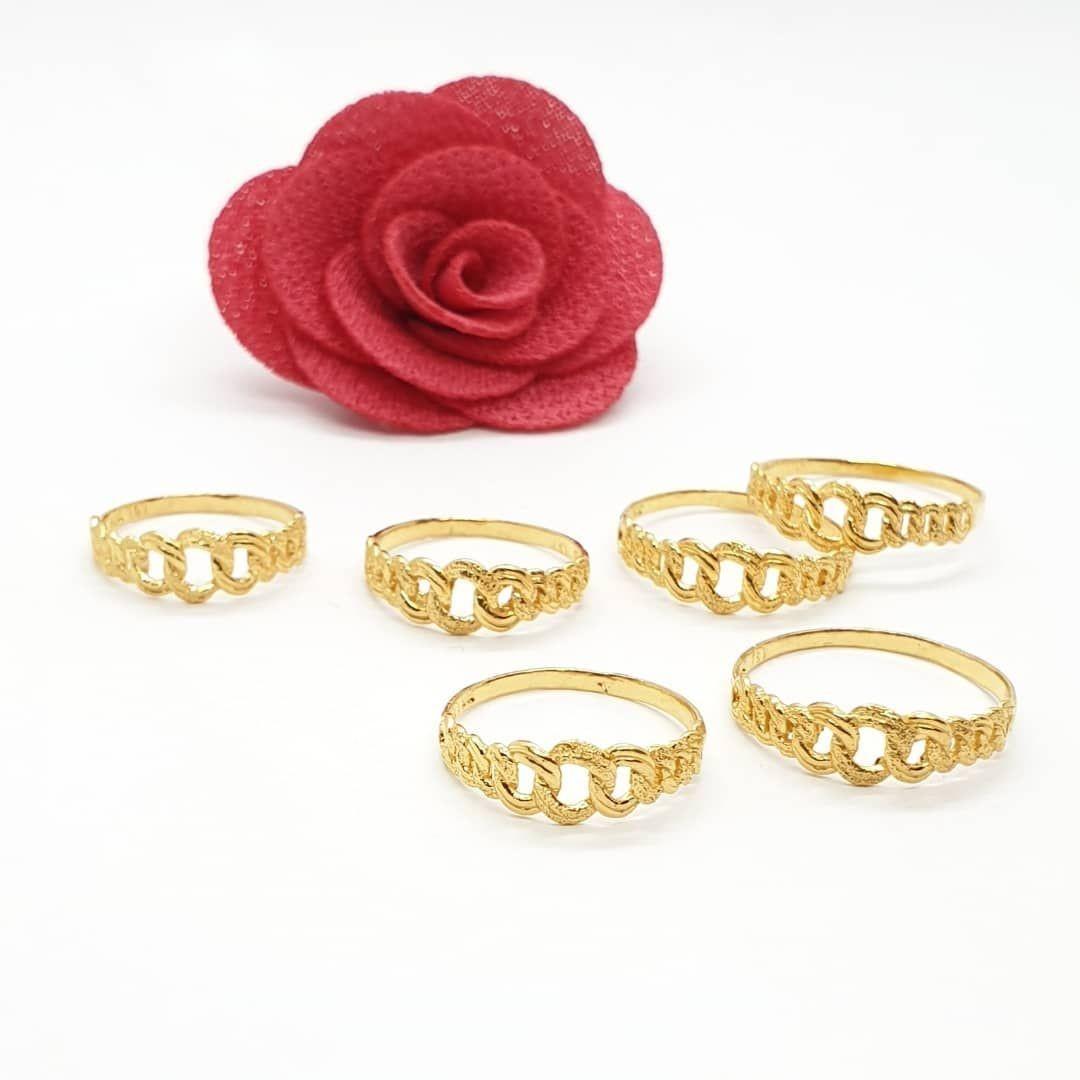 Cincin Emas 916 Coco Women S Fashion Jewellery On Carousell