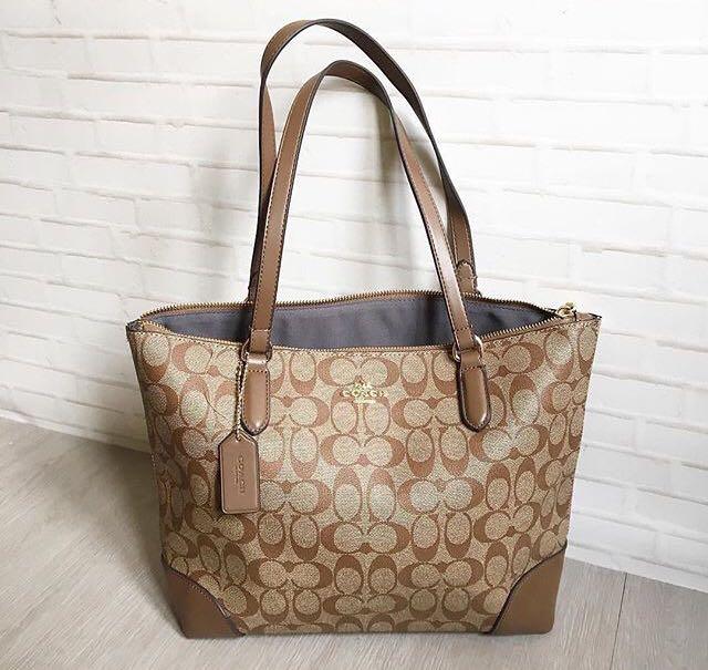Coach Zip Tote Bag