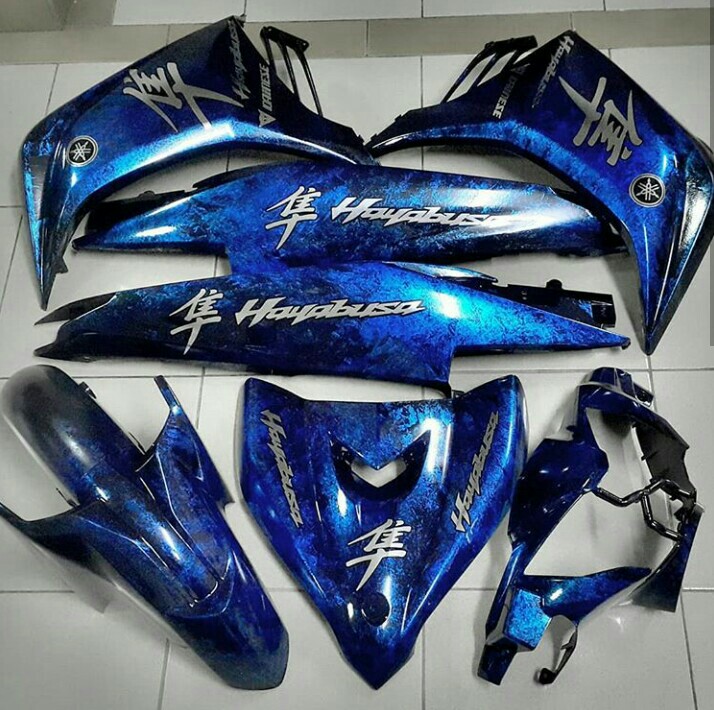 Coverset Lc135 V4 Hayabusa Reflective Sticker Auto Accessories On Carousell