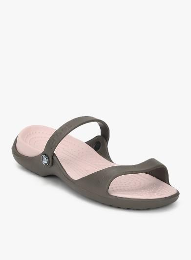 Crocs Cleo (Chocolate/Cotton Candy 