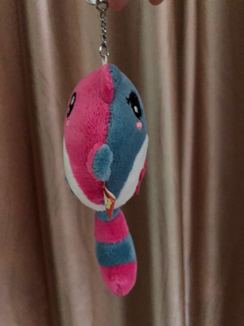 Cute raccoon soft toy keychain, Hobbies & Toys, Toys & Games on Carousell
