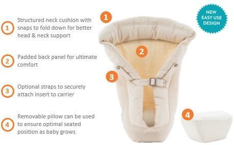 ergobaby organic carrier positions