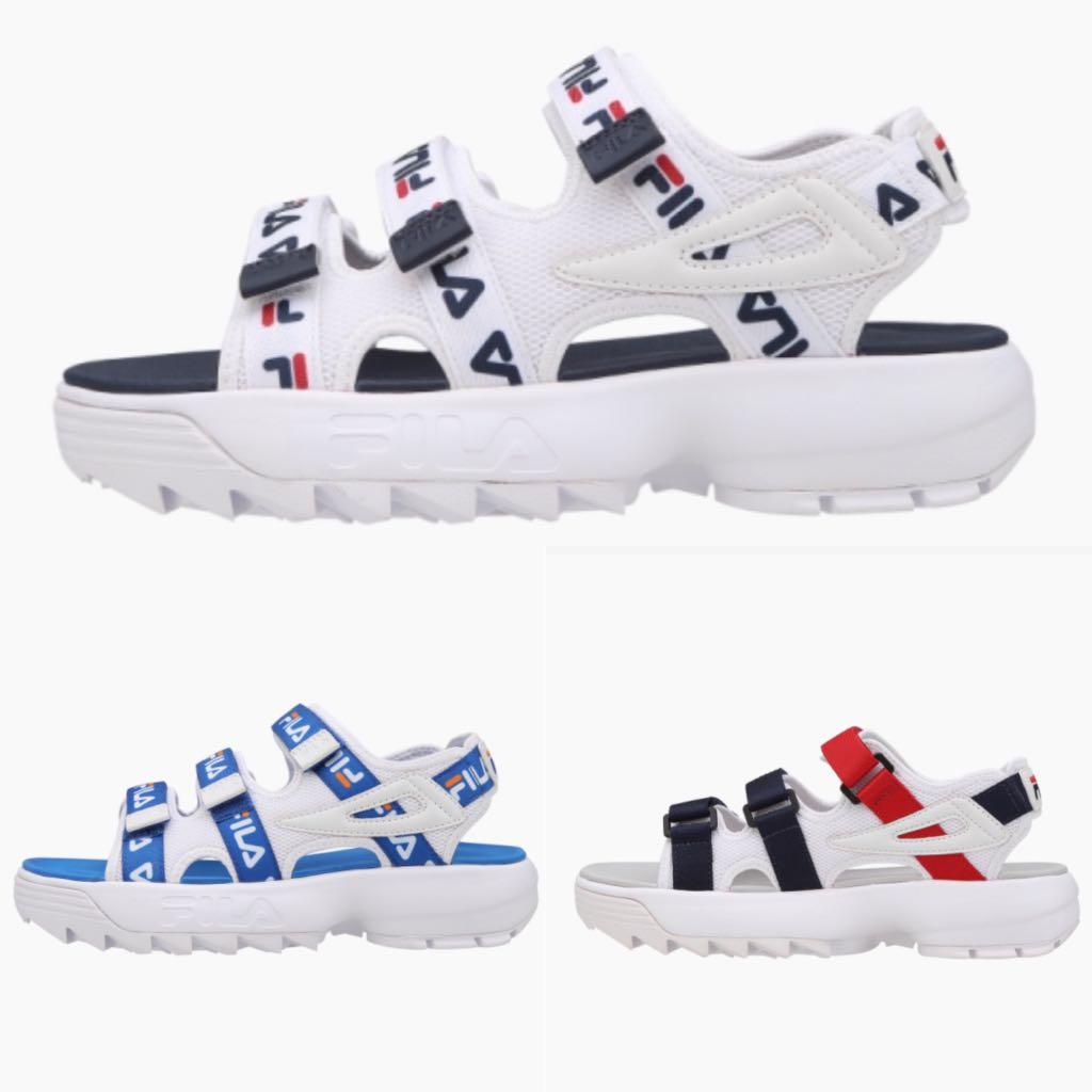 fila disruptor sandals mens