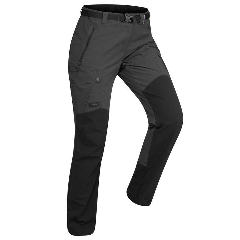 FORCLAZ Mens Modular And Durable Mountain Trekking Trousers - Mt100, Grey |  Azadea UAE