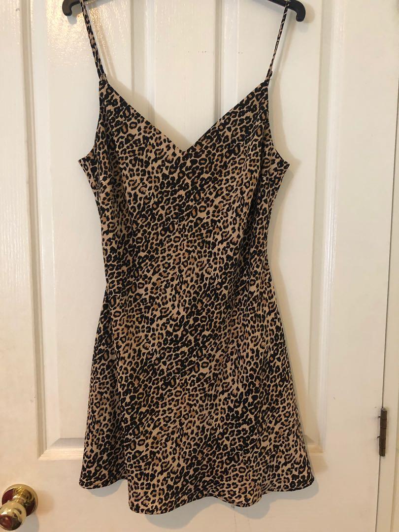 Glassons leopard dress hot sale