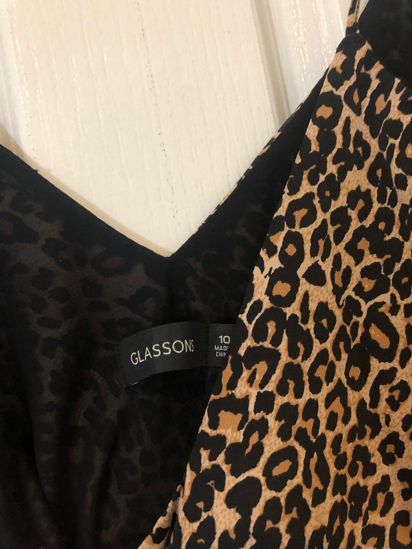 Glassons leopard dress Women s Fashion Clothes on Carousell