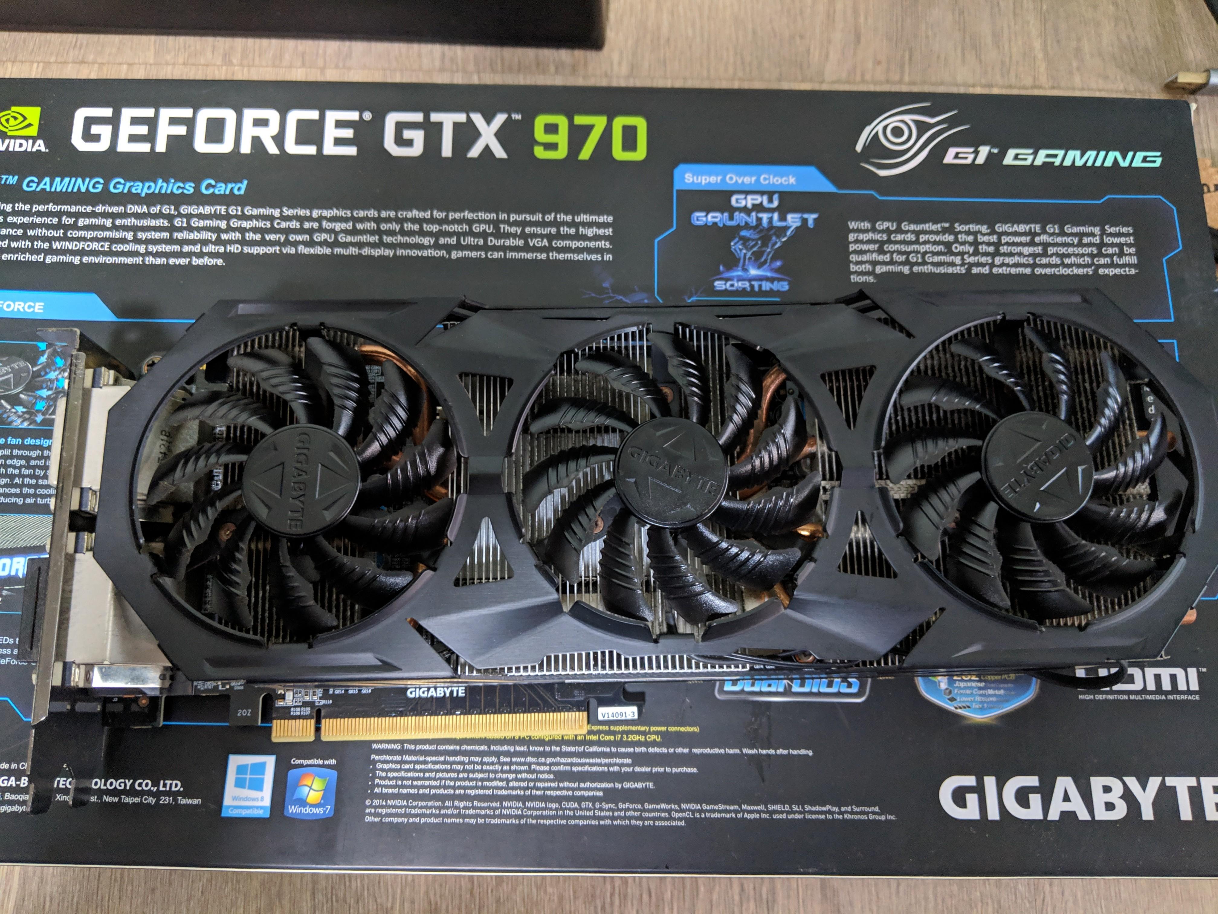 Gtx 970 g1 gaming on sale windforce