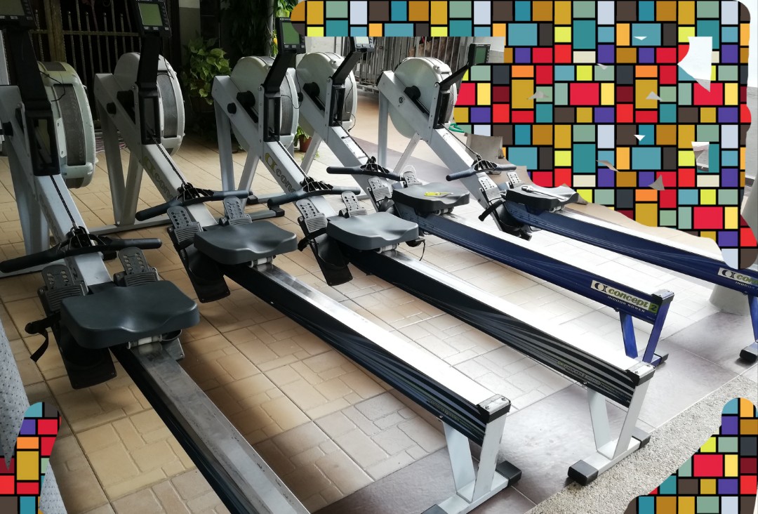 gym concept 2 rower used, Sports Equipment, Exercise & Fitness, Cardio & Fitness Machines on