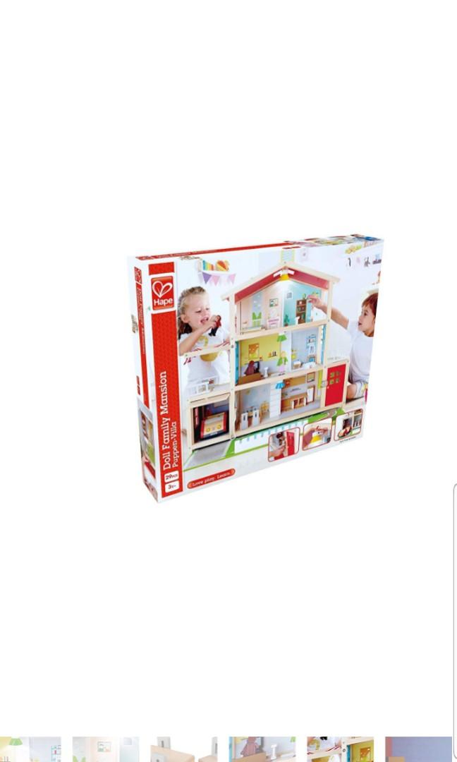 hape family mansion dolls house
