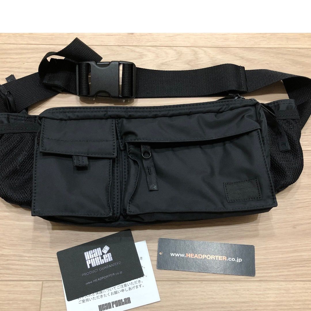 Head porter black deals beauty hip bag