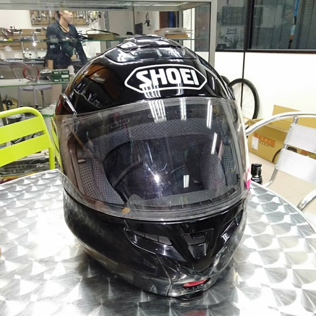 helmet shoei Multitec, Auto Accessories on Carousell