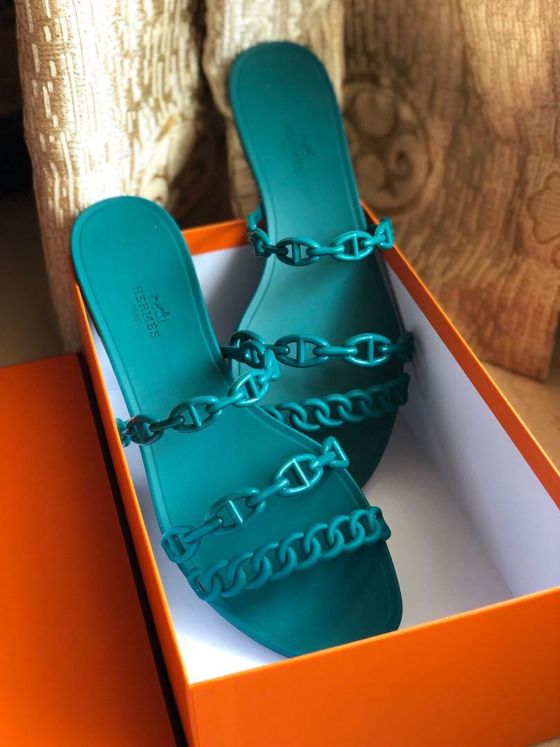 hermes jelly rivage sandals