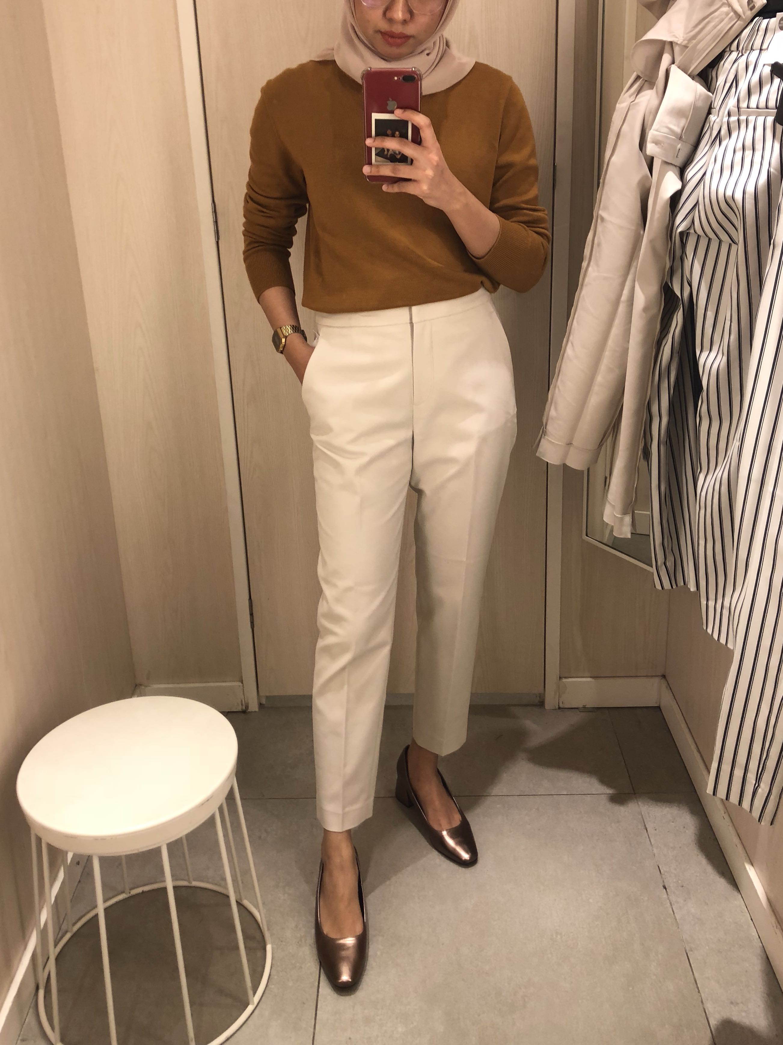 h&m slack pants