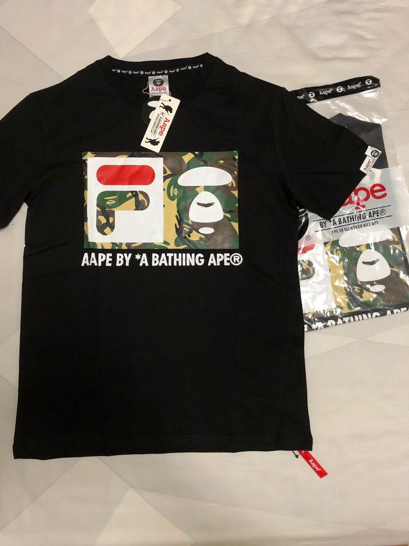 aape x fila tee
