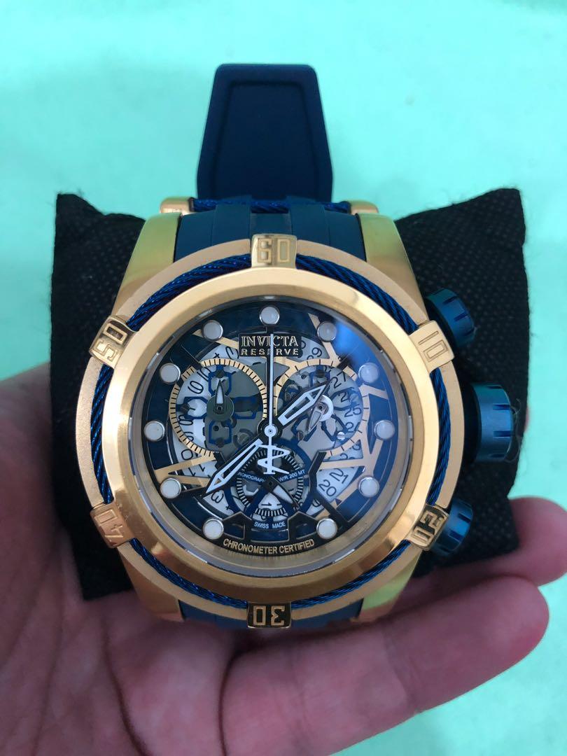 invicta reserve chronometer certified