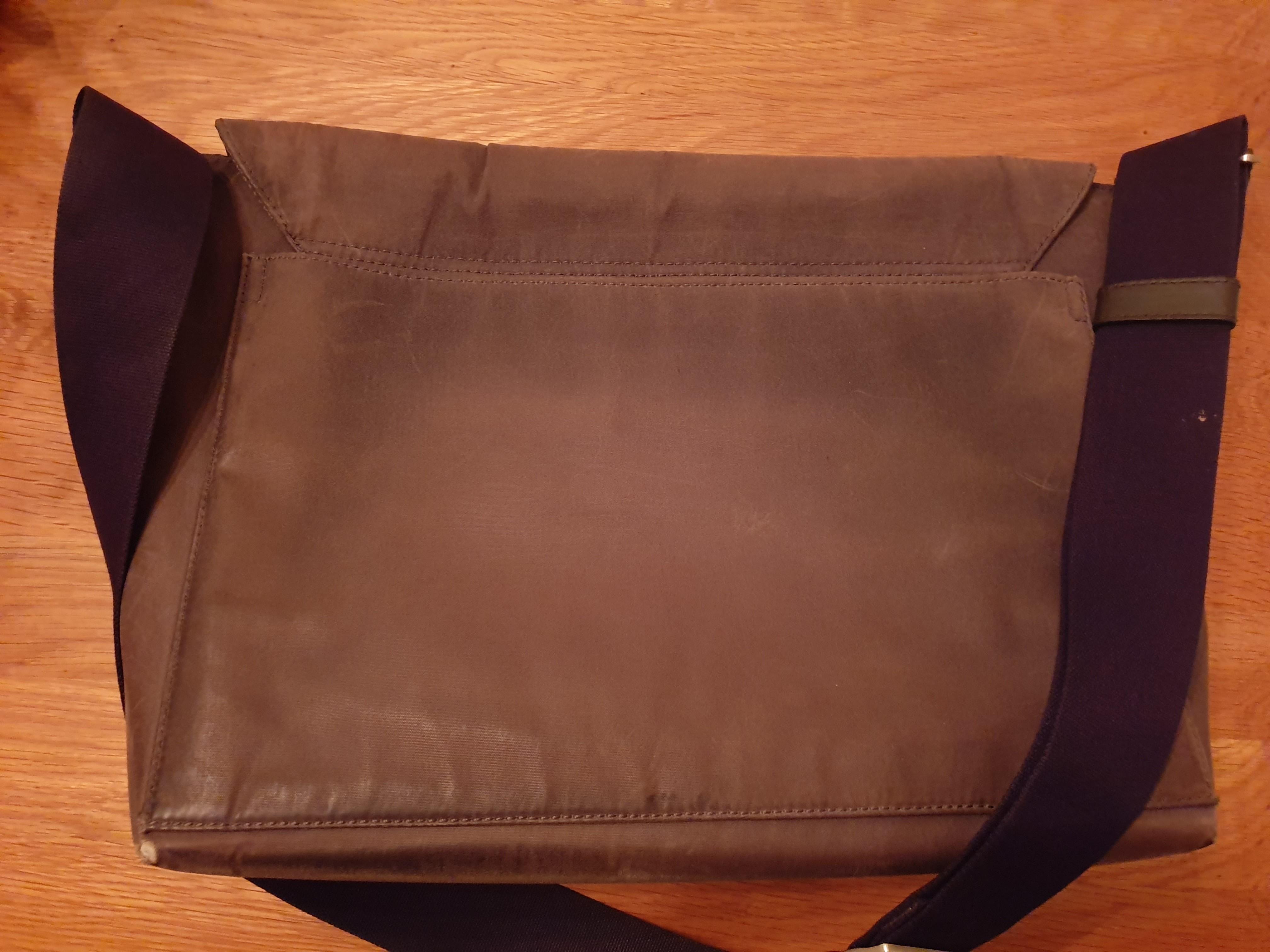 Jack spade men's waxwear field messenger bag sales