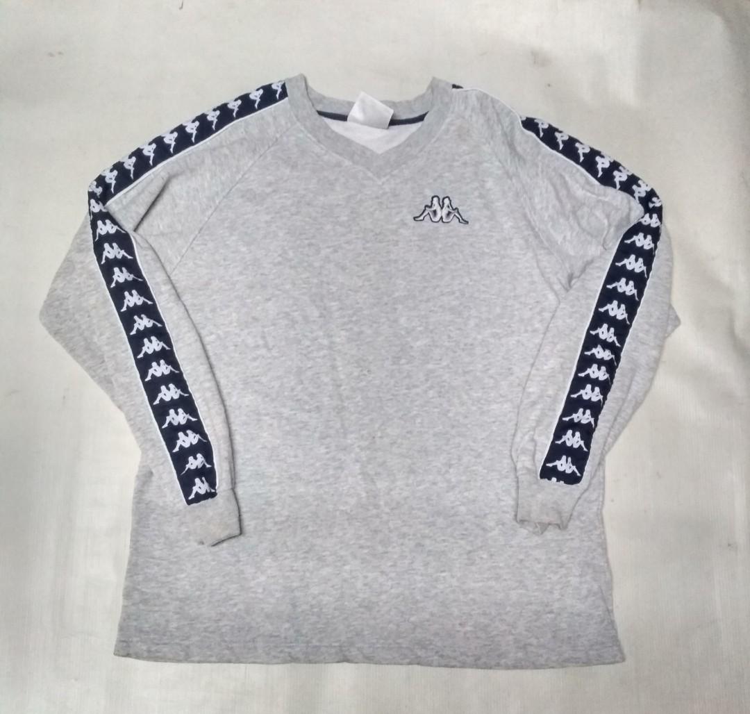 Kappa Sweetshirt Side Tape Made In Mauritius Men S Fashion