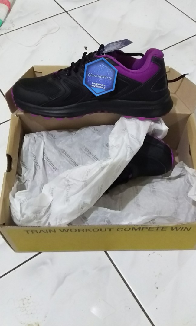 Karrimor Caracal Wp Watterproof Ld00 Size 40 Fesyen Wanita Sepatu Di Carousell