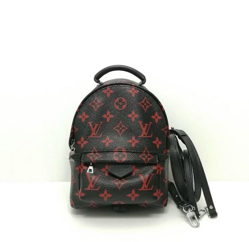 Louis Vuitton mini Backpack Infra Rouge, Women's Fashion, Bags